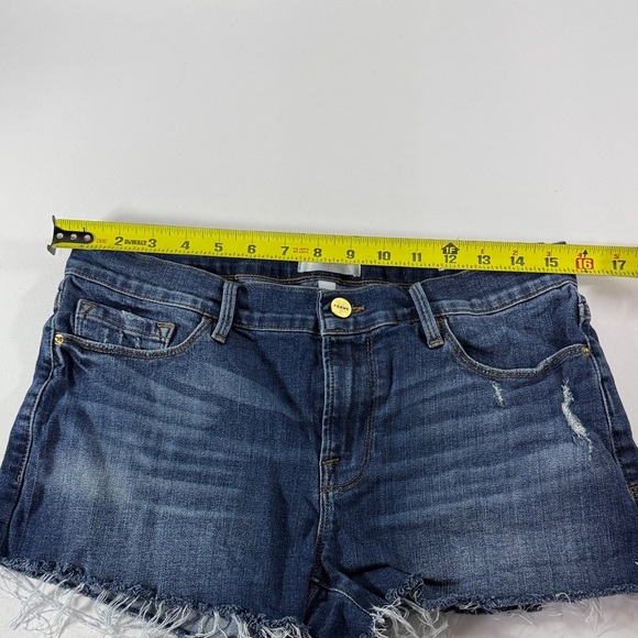 Frame Denim Blue Shorts women’s Size 28 - Picture 4 of 5